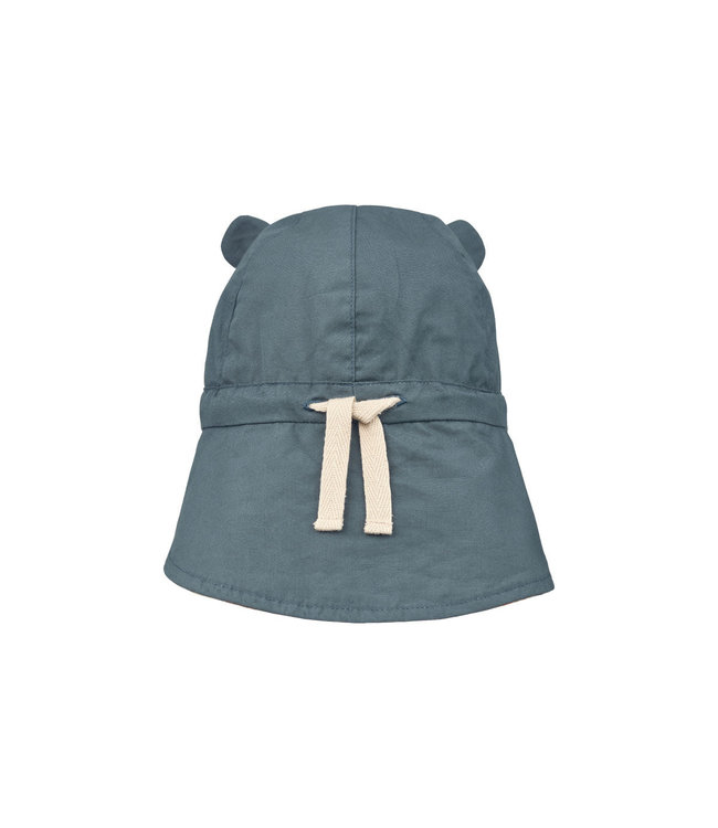 Liewood Gorm reversible sun hat Sea creature /Sandy mix