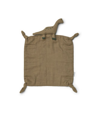 Liewood Agnete cuddle cloth Dino khaki