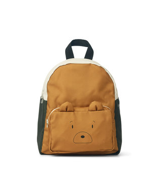 Liewood Allan backpack Bear golden caramel multi mix