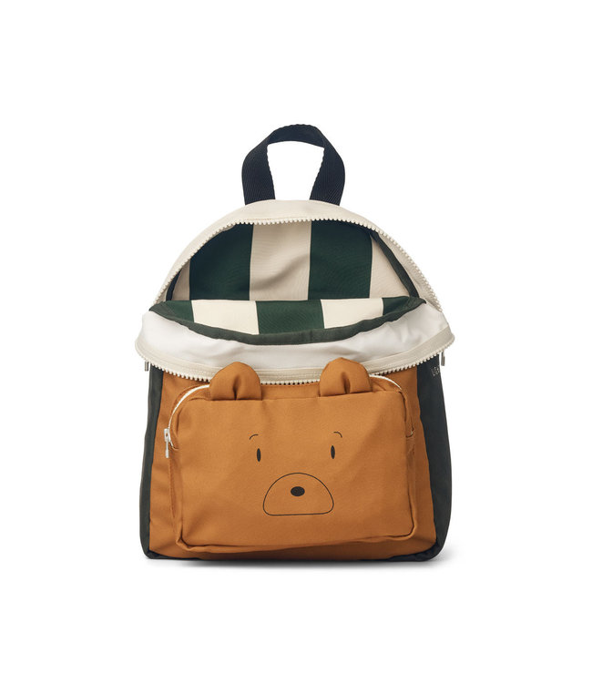 Liewood Allan backpack Bear golden caramel multi mix