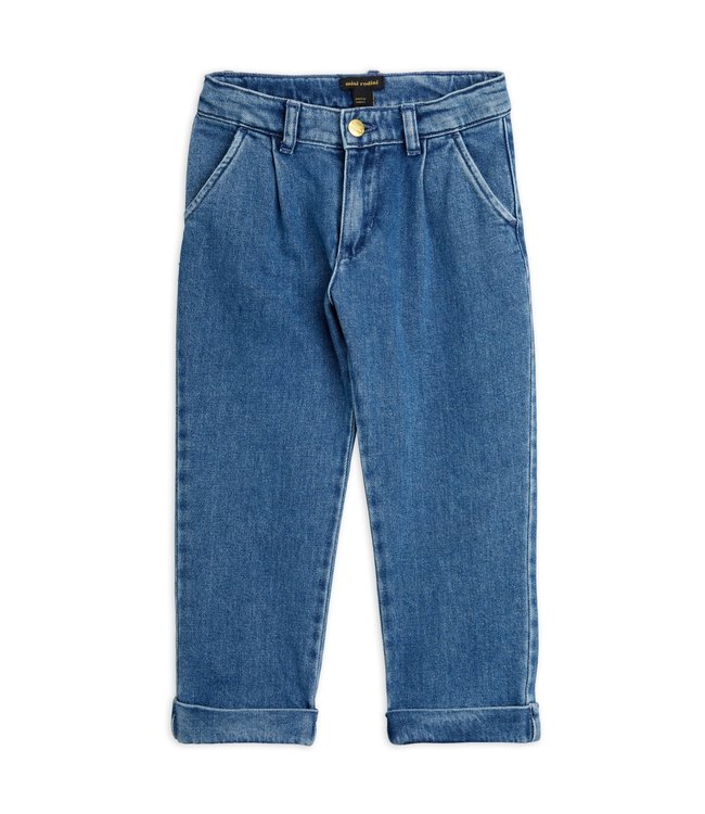 Mini Rodini Denim chinos Blue