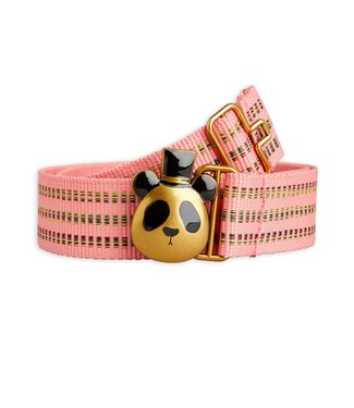 Mini Rodini Panda belt Pink