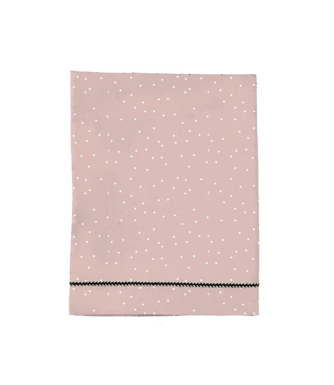 Mies & CO Toddler bed sheet Adorable Dots Sweet Pink