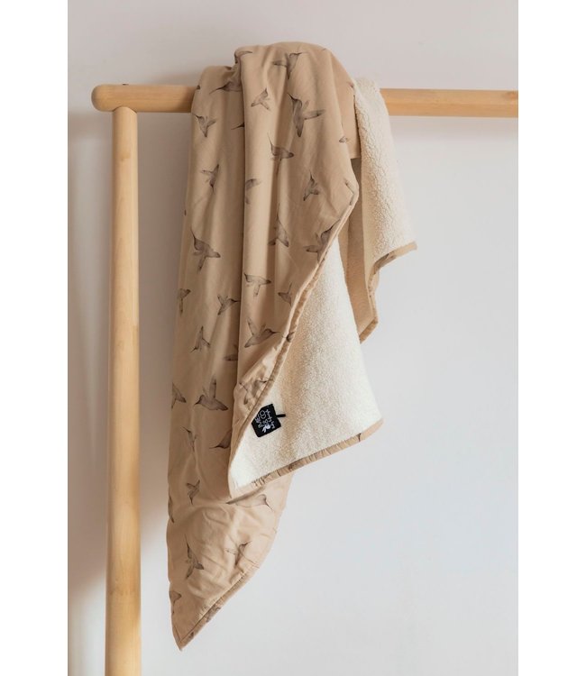 Mies & CO Soft teddy blanket big Little Dreams Humus