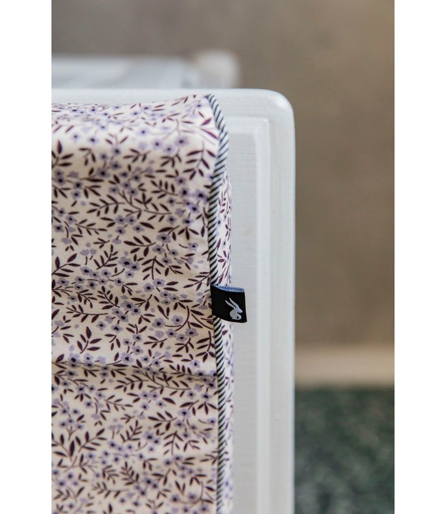 Mies & CO Changing mat cover Vintage Flower Lila