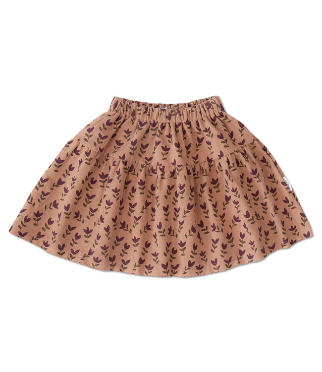 Petit Blush Mini sweat skirt Love flower