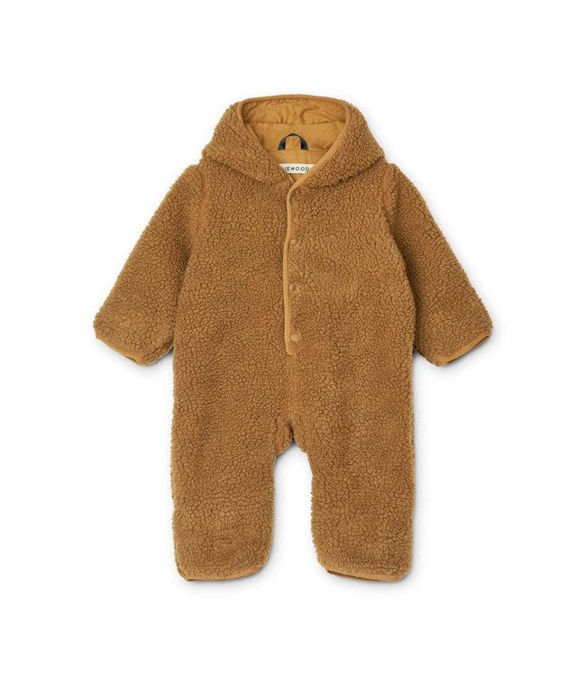 Liewood Fraser baby jumpsuit Golden caramel