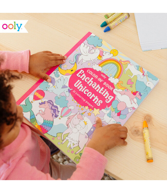 Ooly Ooly - Kleurboek 'Enchanting Unicorns'