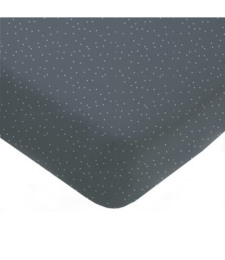 Mies & CO Fitted sheet toddler bed  Adorable dots blue