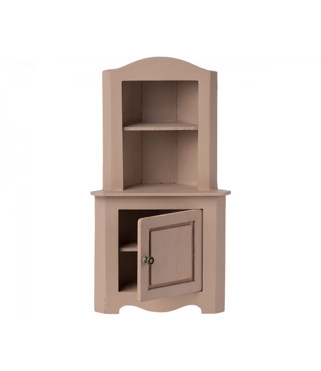 Maileg Miniature corner cabinet rose