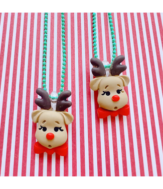 Pop Cutie Pop cutie Reindeer holiday ketting
