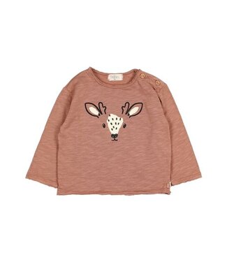 Buho BB Fawn tshirt Cocoa