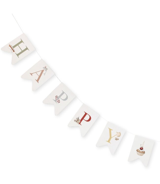 Konges Slojd BIRTHDAY GARLAND FSC multi