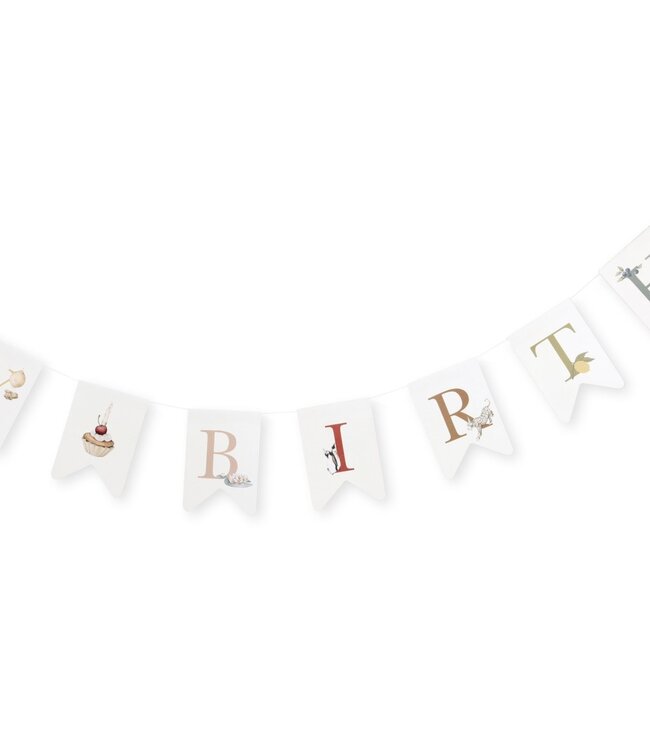 Konges Slojd BIRTHDAY GARLAND FSC multi