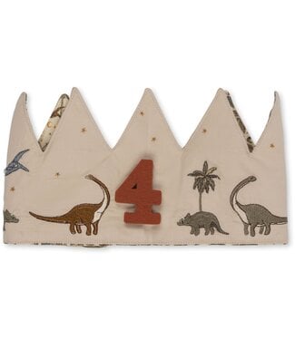 Konges Slojd BIRTHDAY CROWN Dino