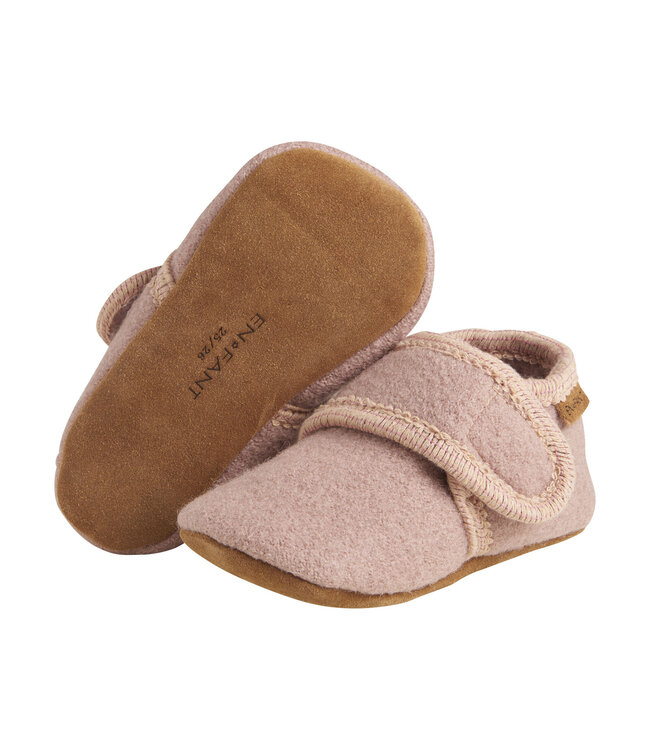 Enfant Baby wool slippers Bark