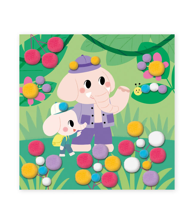 Janod Janod Atelier - 3 Jaar - Pom Poms