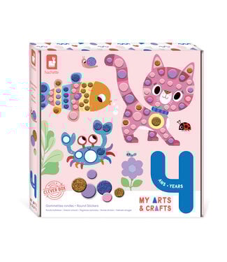 Janod Janod Atelier - 4 Jaar - Ronde Stickers