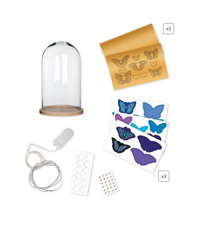 Janod Janod Atelier Deco - Verlichte stolp met Vlindertjes