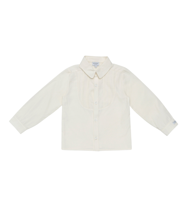 Donsje Pagea Tuxedo shirt Off white