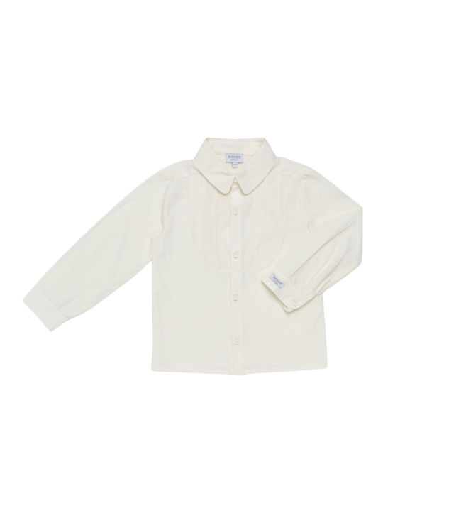 Donsje Pagea Tuxedo shirt Off white