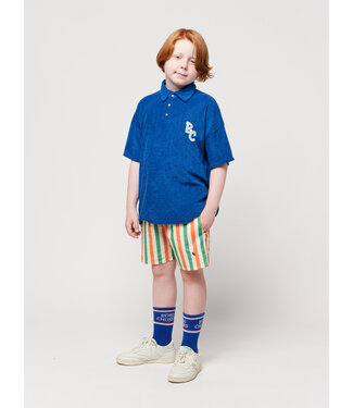 Bobo Choses Vertical Stripes woven shorts