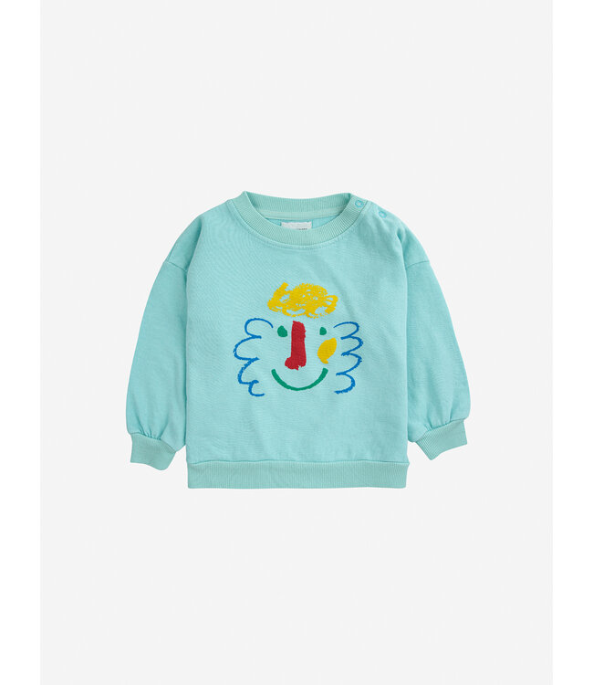 Bobo Choses Baby Happy Mask sweatshirt