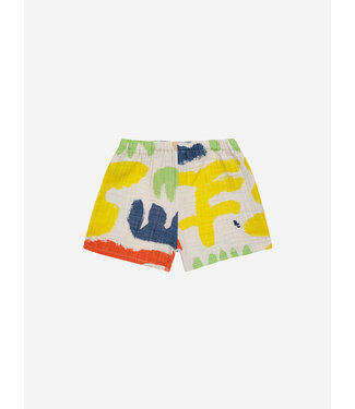 Bobo Choses Baby Carnival all over woven shorts