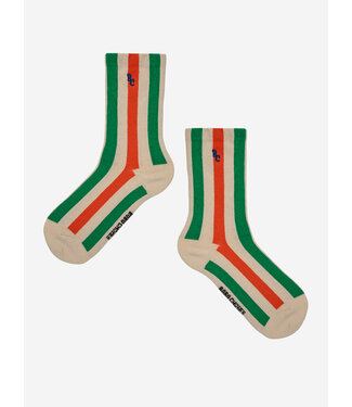 Bobo Choses Vertical Stripes long socks