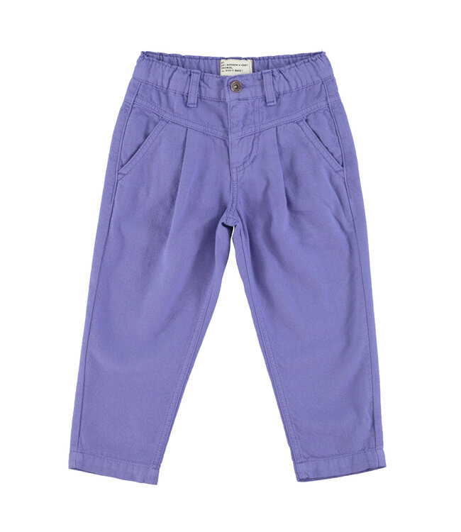 Piupiuchick mom fit trousers | purple
