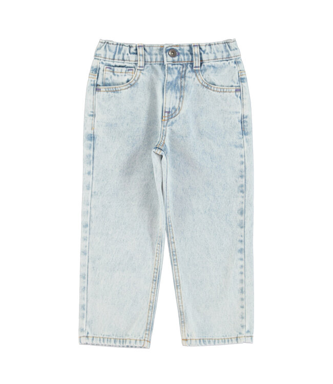 Piupiuchick unisex trousers | washed blue denim