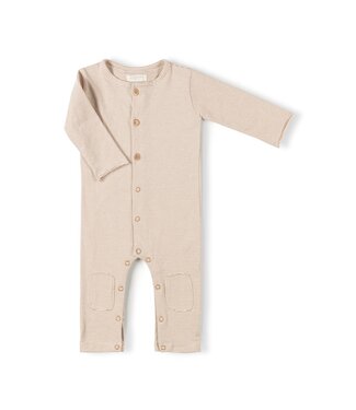 NixNut Butt Onesie Caramel Stripe