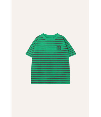 The Campamento Tshirt Green stripes