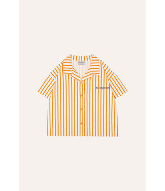 The Campamento Shirt Orange stripes