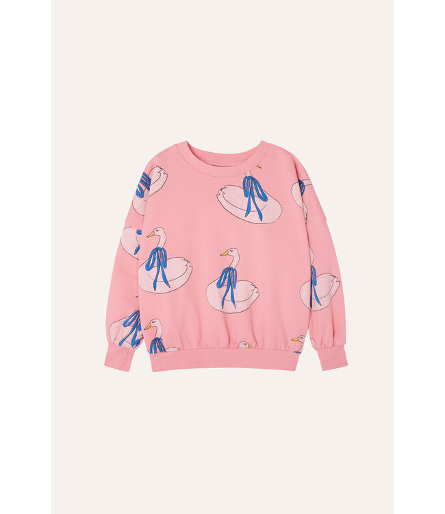 The Campamento Sweatshirt Swans allover oversized