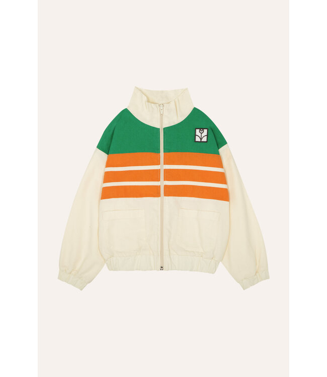 The Campamento Green and Orange jacket