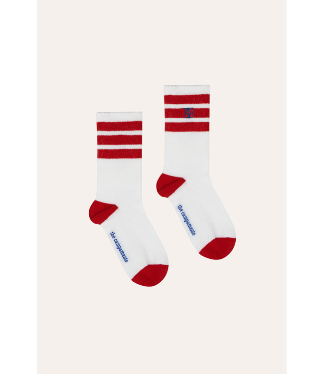 The Campamento Red bands socks