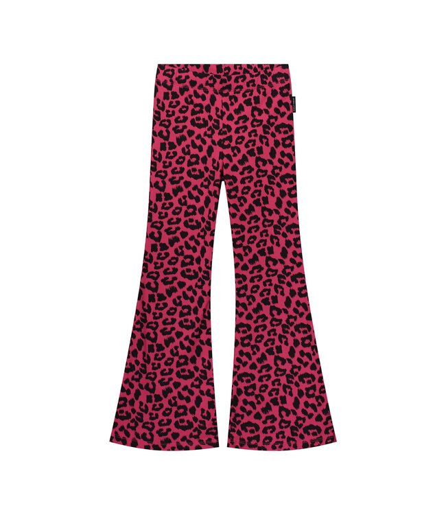 Daily Brat Leopard flare pants vivacious (DB1289)