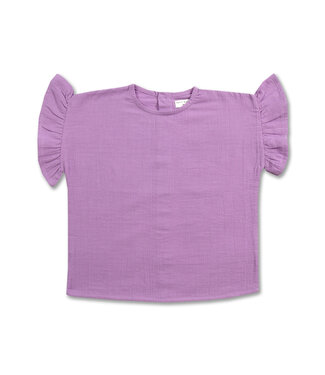 Petit Blush Loua Frill Blouse English Lavender