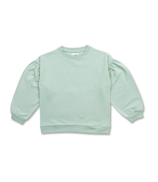 Petit Blush Lois Ballon Sweater Surf Spray