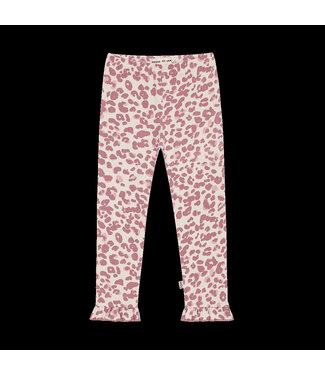 House of Jamie Frill Leggings Rose Leo