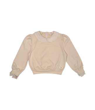 Baje Studio Miara Sweater collar Sand