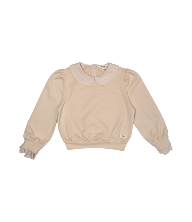 Baje Studio Miara Sweater collar Sand