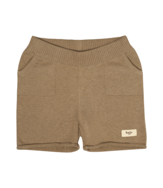 Baje Studio Bo knitted short Taupe