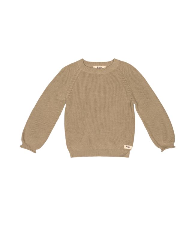 Baje Studio Bendigo knitted sweater Sand