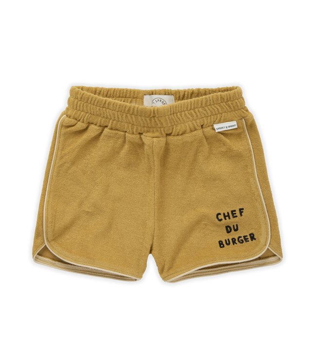 Sproet & Sprout Terry sport short Chef du burger