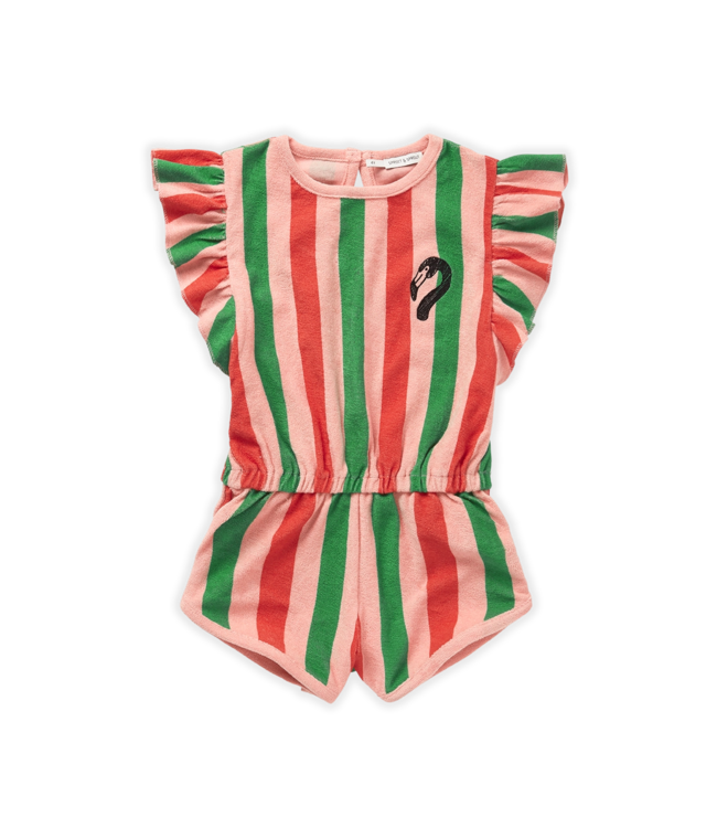 Sproet & Sprout Girls jumpsuit Stripe print