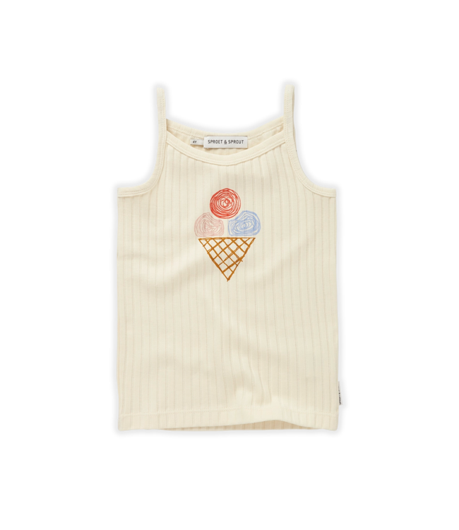 Sproet & Sprout Strap top girls Ice cream