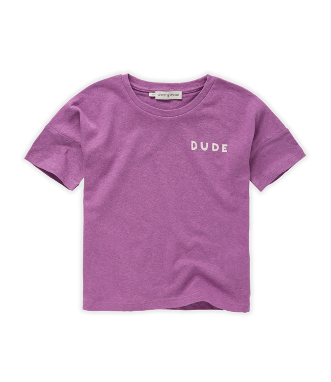 Sproet & Sprout T-shirt linen Dude