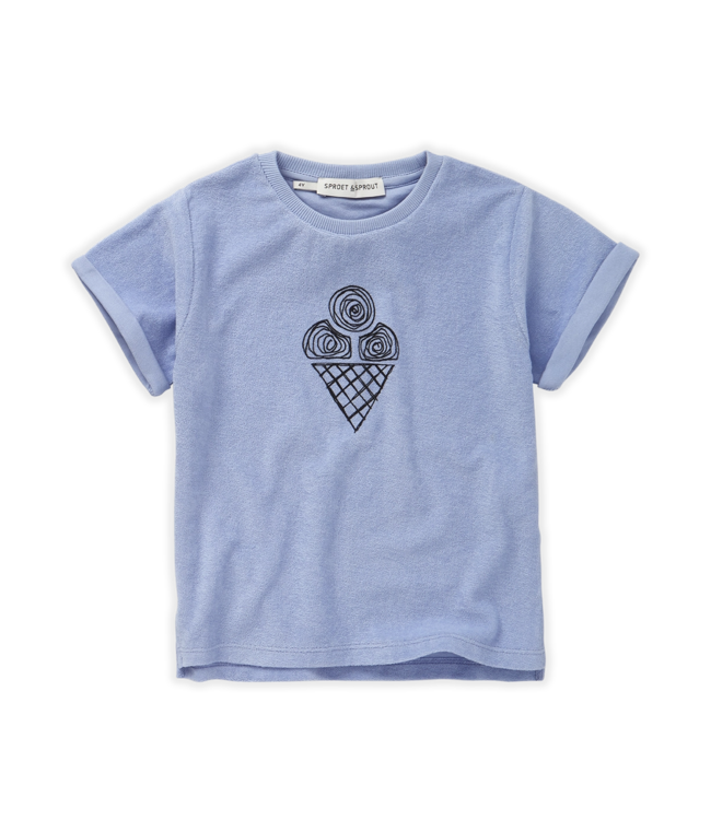 Sproet & Sprout Terry T-shirt Ice cream